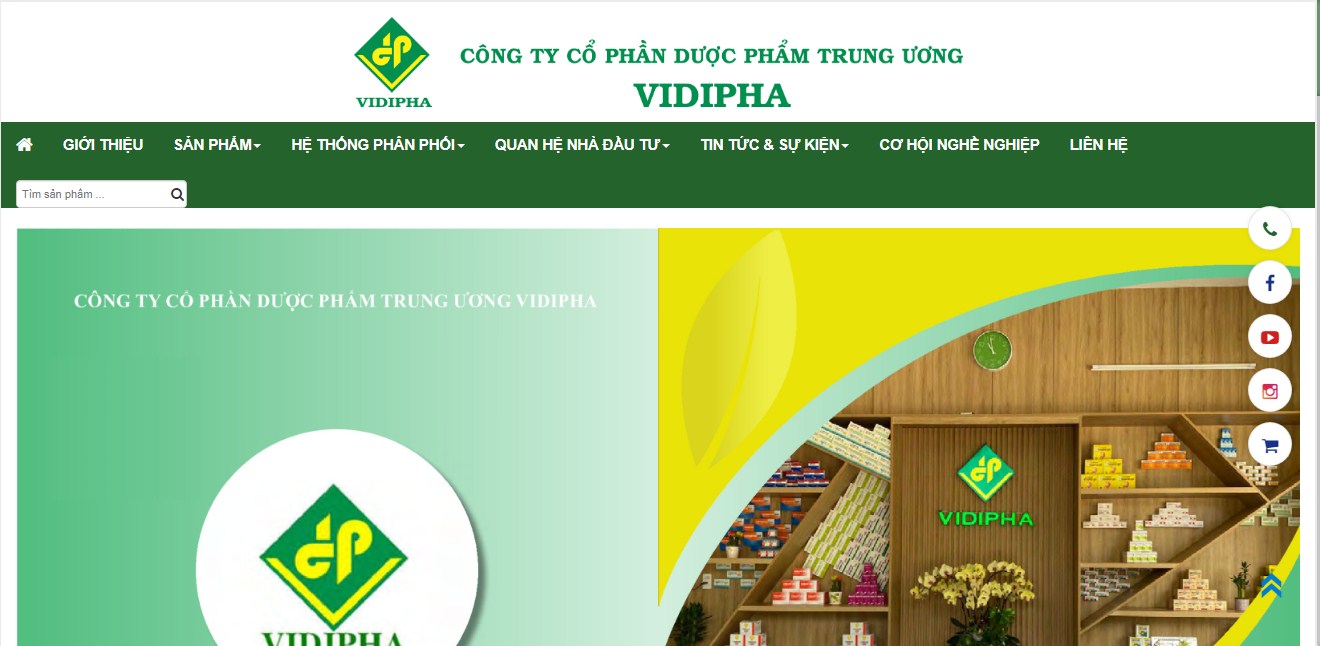 Dược phẩm Trung ương Vidipha bị phạt