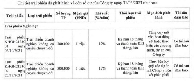 CTCP Tập đoàn Khải Hoàn Land (mã KHG - sàn HoSE) 