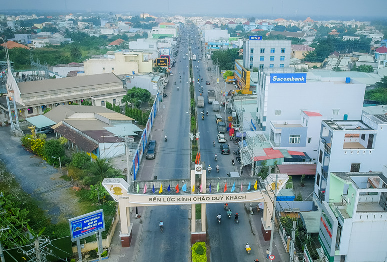 Tỉnh Long An chấn chỉnh hoạt động đầu tư kinh doanh bất động sản tại huyện Bến Lức. 