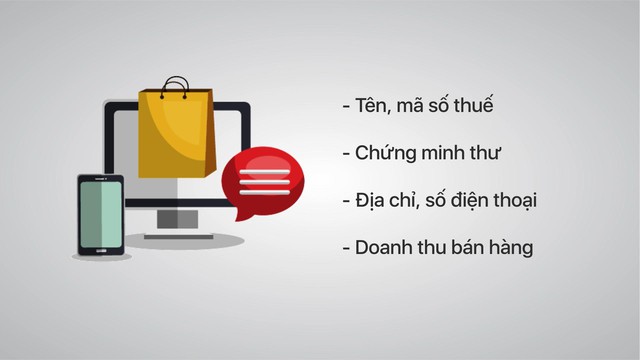 Các sàn TMĐT phải cung cấp thông tin đầy đủ cho cơ quan Thuế