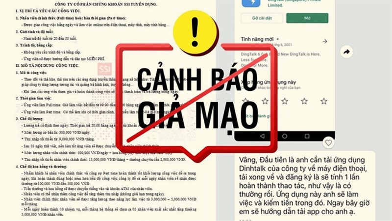 Các đối tượng xấu sẽ tạo trang web có giao diện gần giống trang web của cơ quan, doanh nghiệp từ hình ảnh, giao diện và nội dung để người dùng nhầm tưởng là trang web của đơn vị cung cấp. Ảnh minh họa