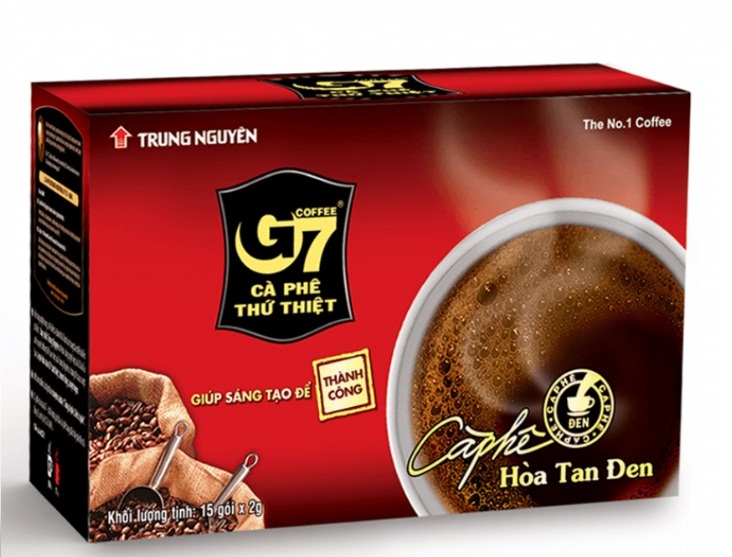G7 là thương hiệu cà phê được yêu thích nhất. 