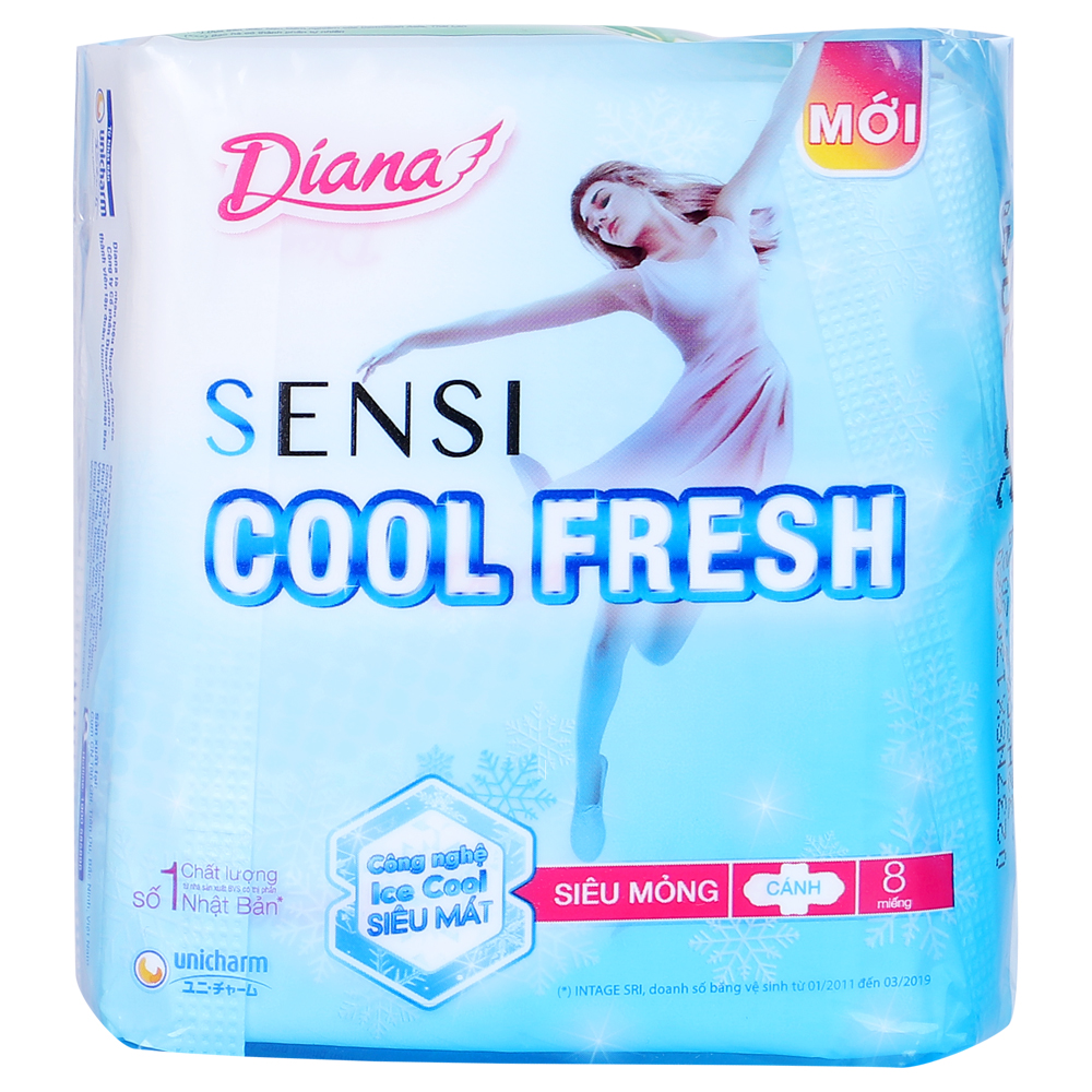 Diana là thương hiệu băng vệ sinh nổi tiếng Việt Nam