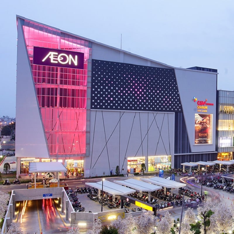 Aeon Mall Hà Đông còn đem tới một không gian sống ảo cực chanh xả từ mọi góc cảnh, hệt như một không gian từ trời Âu thứ thiệt