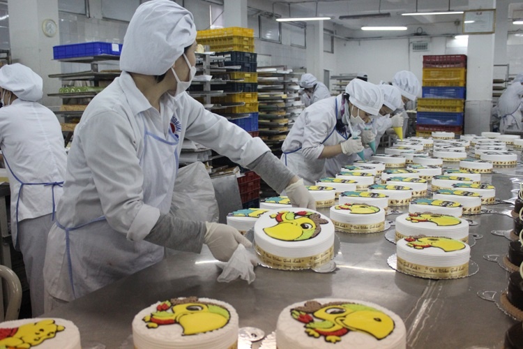 Nhà máy sản xuất bánh kẹo của Hải Hà