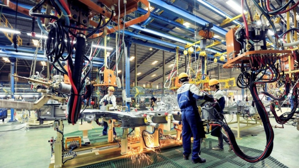  Sản xuất công nghiệp trong tháng 8/2023 tiếp tục xu hướng tích cực hơn tháng trước
