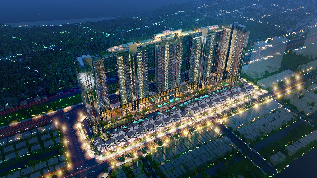 Sunshine Crystal River tọa lạc tại KĐT Nam Thăng Long – Ciputra.