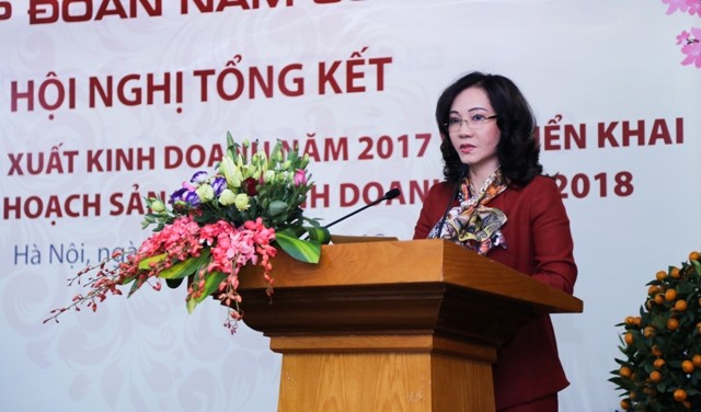 Nam Cường Group hiện tại do bà Lê Thị Thúy Ngà đảm nhận vị trí Chủ tịch Tập đoàn.