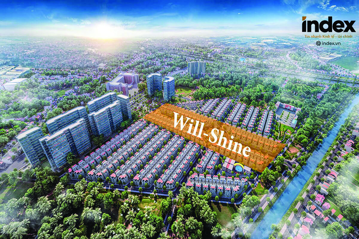 Tiểu khu Will Shine: là phân khu biệt thự thương mại Shophouse quảng trường trung tâm đẳng cấp của khu.