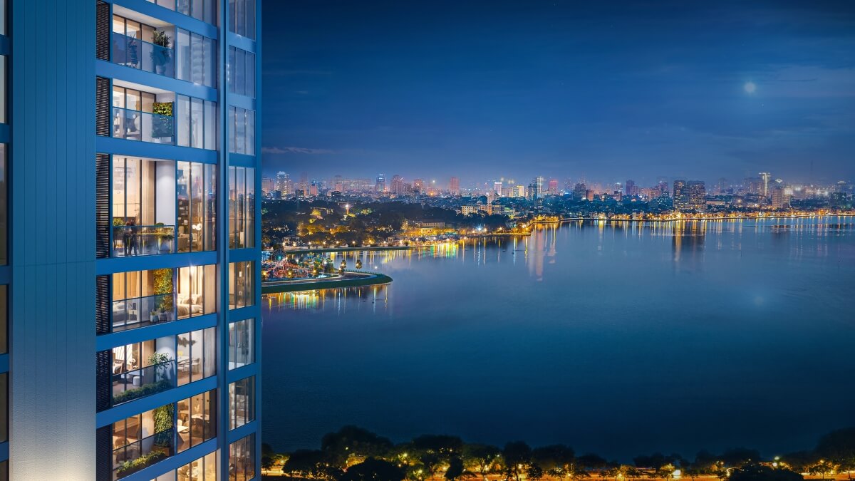 Từng căn hộ của toà nhà Endless Skyline West Lake sở hữu tầm nhìn “triệu USD”