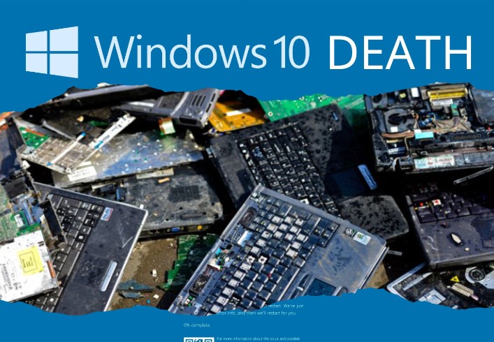 Microsoft kết thúc vòng đời Windows 10 sau 2 năm nữa, đặt ra thách thức về rác thải điện tử