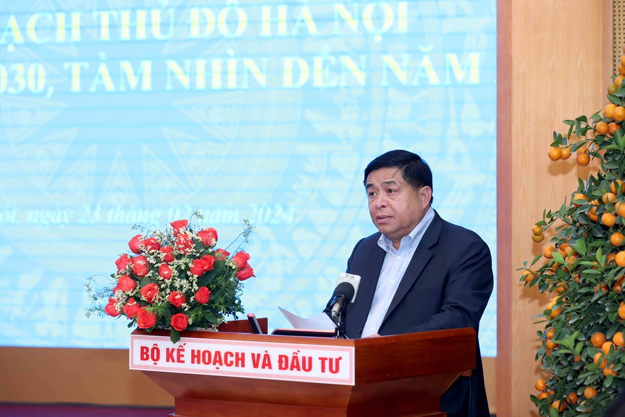 Bộ trưởng Bộ KH&ĐT Nguyễn Chí Dũng: Quy hoạch Thủ đô Hà Nội cần xác định rõ tiềm năng riêng có, đưa ra lộ trình thực hiện rõ ràng
