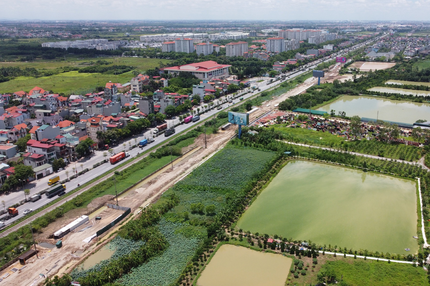 Huyện Gia Lâm vừa trình TP Hà Nội thành lập quận với 16 phường