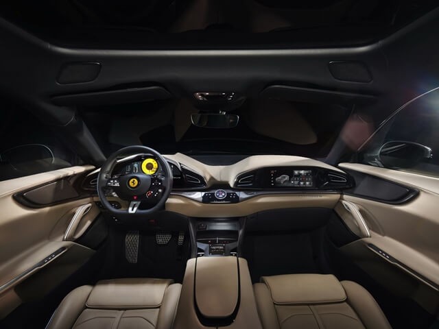 Siêu xe ô tô Ferrari Purosangue giá đắt đỏ, sở hữu những trang bị và công nghệ đặc biệt gì?