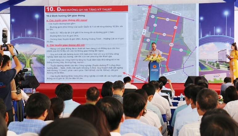 Thanh Hoá: Công bố quy hoạch chung xây dựng Khu công nghiệp Phú Quý