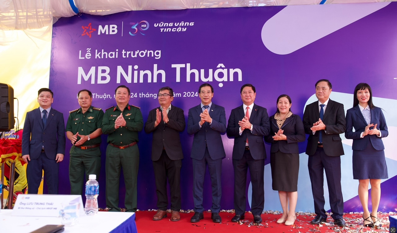 Ngân hàng Quân đội khai trương Chi nhánh tại Ninh Thuận