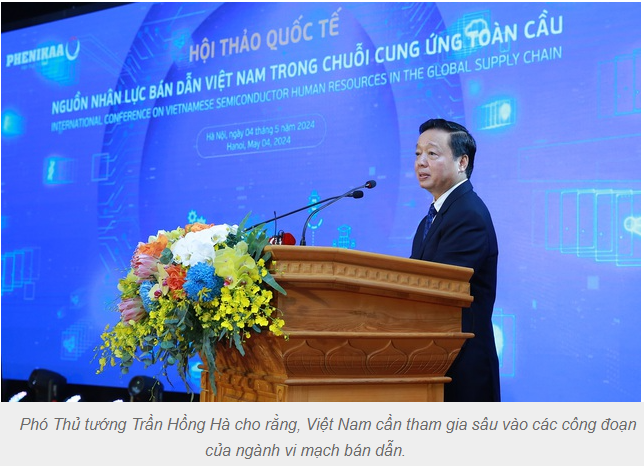 Việt Nam cần tham gia ngày càng sâu vào mọi công đoạn của ngành vi mạch bán dẫn