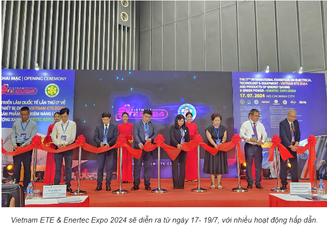Nhiều 'ông lớn' ngành điện, năng lượng quy tụ tại Triển lãm Vietnam ETE và Enertec Expo 2024